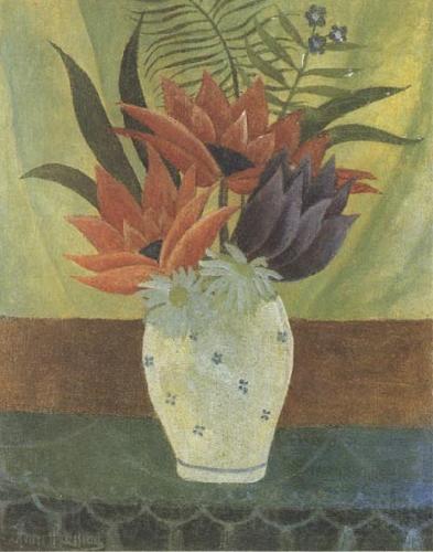 Henri Rousseau Lotus Flowers France oil painting art
